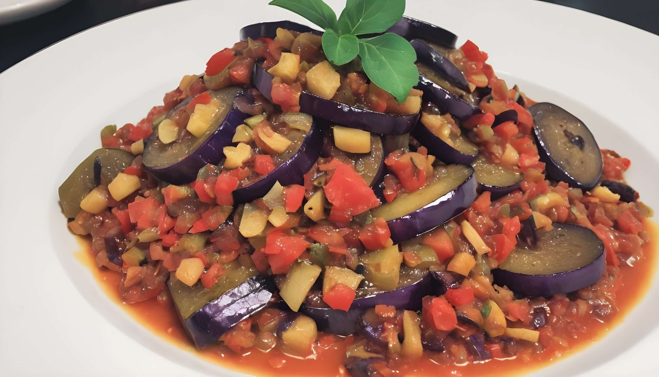 vegan eggplant caponata barcelona