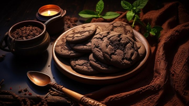 Chocolate Cassava Cookies