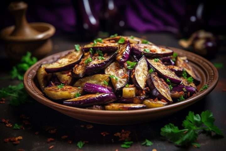 Cumin Roasted Eggplant