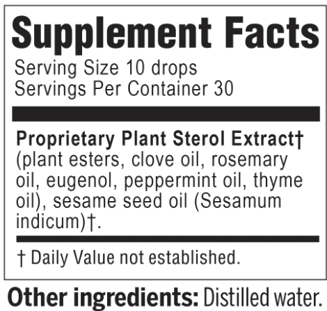 Solaris Plant Sterol Extracts Ingredients