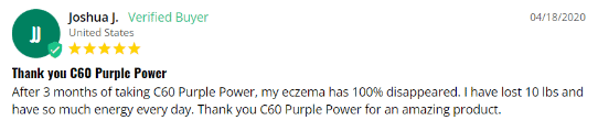 C60 Purple Power Customer Reviews