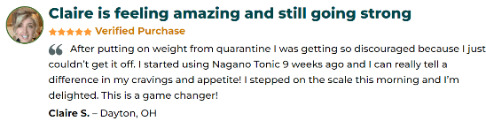 Nagano Lean Body Tonic Customer Reviews