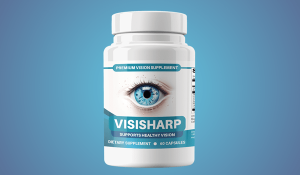 VisiSharp Eye Vision Supplement single bottle